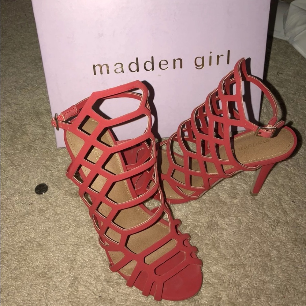 Madden Girl Red Stilettos